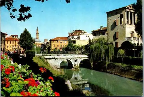 49200 - Italien - Vicenza , Ponte Furo sul Fiume Retrone - gelaufen 1992