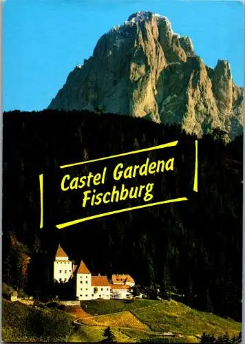 49201 - Italien - S. Cristina , Castel Gardena , St. Christina , Fischburg - gelaufen 1993