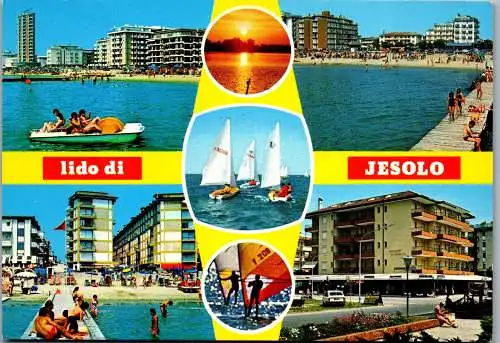 49206 - Italien - Jesolo , Lido di Jesolo , Mehrbildkarte - gelaufen 1993