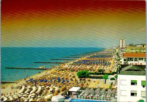 49207 - Italien - Jesolo , La Spiaggia - gelaufen 1993