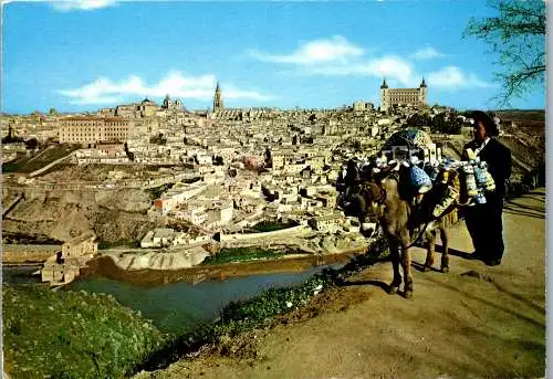 49214 - Spanien - Toledo , Panorama - gelaufen 1971