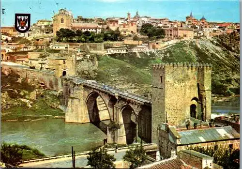 49217 - Spanien - Toledo , Puente de San Martin  - gelaufen 1980