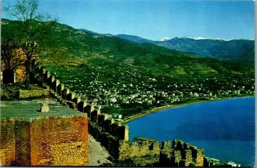 49231 - Türkei - Alanya , Kale Surlarindan , Sehre bir bakis - gelaufen