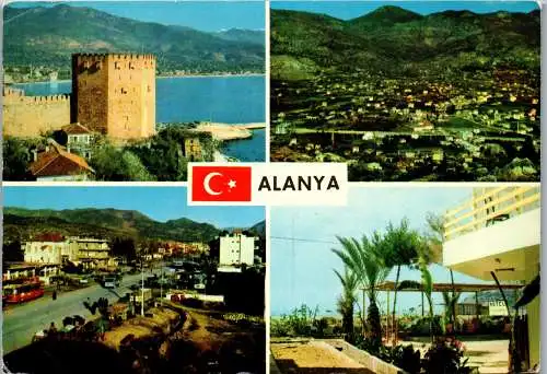 49232 - Türkei - Alanya , Mehrbildkarte - gelaufen