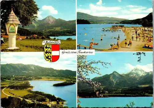 49249 - Kärnten - Faaker See , Mehrbildkarte - gelaufen 1968