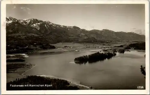 49253 - Kärnten - Faaker See , Karnische Alpen - gelaufen 1930