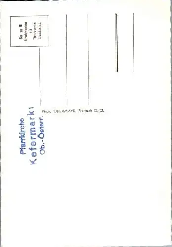 49261 - Oberösterreich - Kefermarkt , Pfarrkirche , Altar - nicht gelaufen