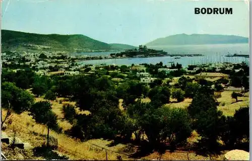 49269 - Türkei - Bodrum , Panorama - gelaufen 1984