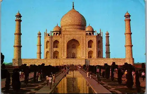 49284 - Indien - Agra , Taj Mahal - gelaufen