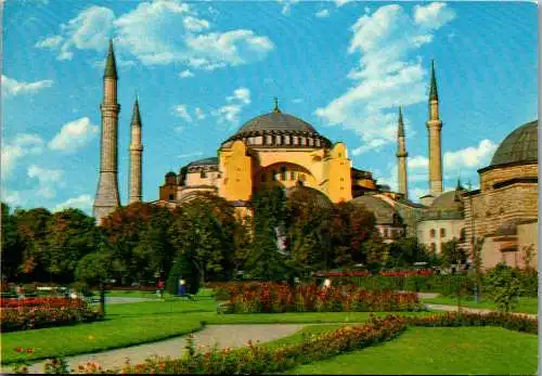 49298 - Türkei - Istanbul , Aya Sofya Müzesi - gelaufen 1966