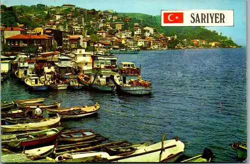 49302 - Türkei - Istanbul , Sariyer - gelaufen 1982