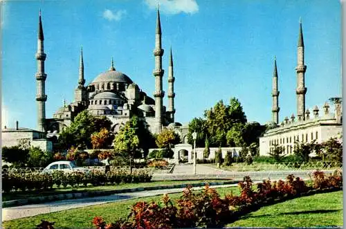 49314 - Türkei - Istanbul , Sultanahmet camii - gelaufen 1982