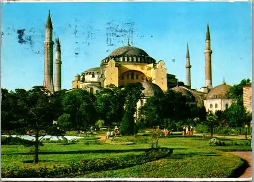 49325 - Türkei - Istanbul , Ayasofya Müzesi - gelaufen 1975