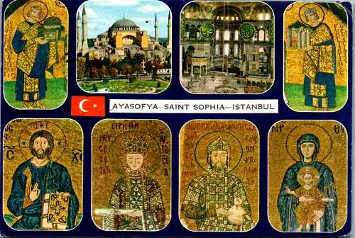 49329 - Türkei - Istanbul , Ayasofya - gelaufen