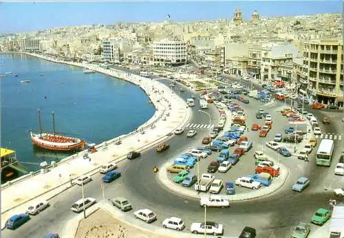 49339 - Malta - Sliema Ferries , View Traffic - gelaufen