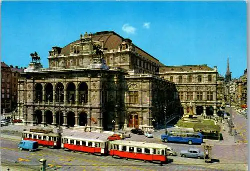 49344 - Wien - Oper , Straßenbahn - nicht gelaufen