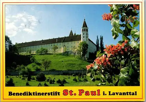 49409 - Kärnten - St. Paul , im Lavanttal , Benediktinerstift - gelaufen 1993