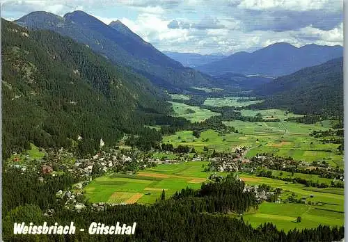 49426 - Kärnten - Weißbriach , Glitschtal - gelaufen 1993