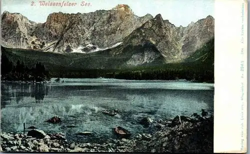 49428 - Italien - Laghi di Fusine , Weissenfelser See - nicht gelaufen 1904