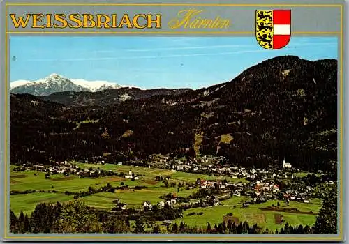 49434 - Kärnten - Weißbriach , Panorama - gelaufen 1989