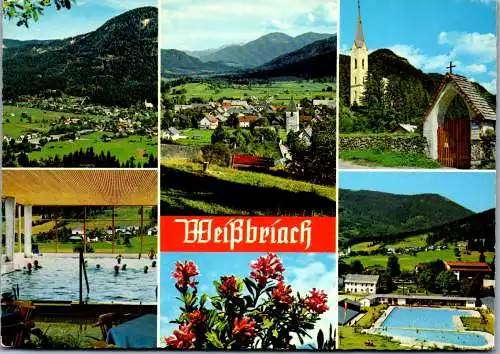 49437 - Kärnten - Weißbriach , Mehrbildkarte - gelaufen 1973