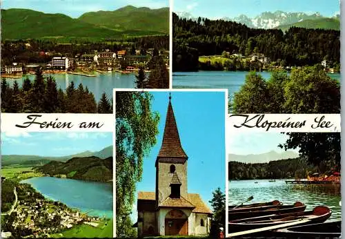 49453 - Kärnten - Klopeinersee , Mehrbildkarte - gelaufen 1977