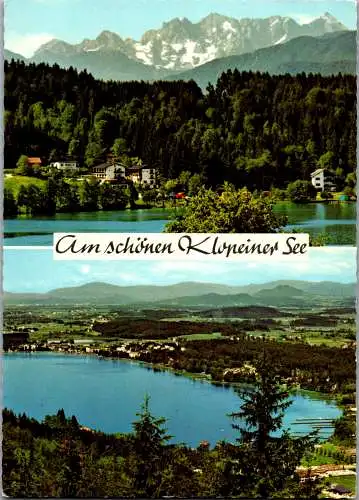 49457 - Kärnten - Klopeinersee , Mehrbildkarte - gelaufen 1977