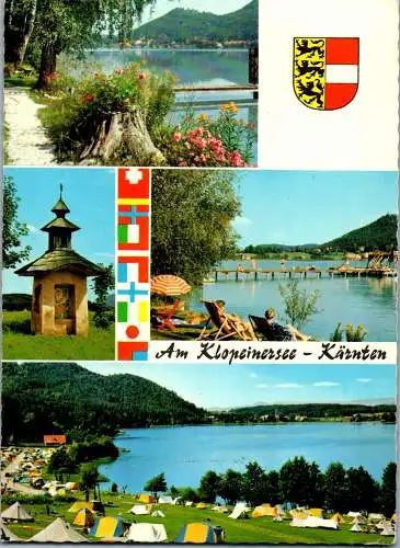 49462 - Kärnten - Klopeinersee , Mehrbildkarte - gelaufen 1972