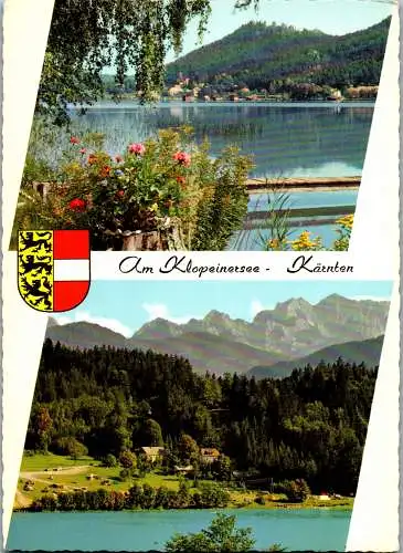 49467 - Kärnten - Klopeinersee , Mehrbildkarte - gelaufen 1968