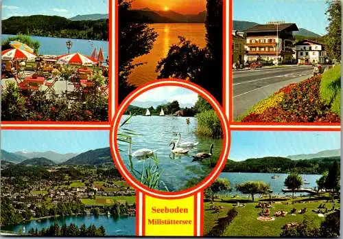 49471 - Kärnten - Seeboden , Millstättersee , Mehrbildkarte - gelaufen 1982