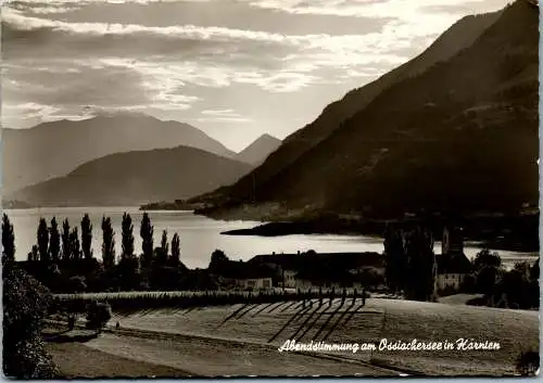 49475 - Kärnten - Ossiachersee , Abendstimmung - gelaufen 1965