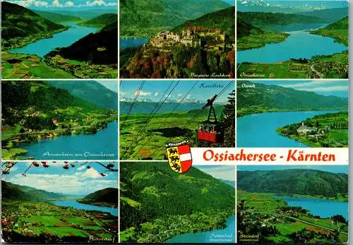 49481 - Kärnten - Ossiachersee , Mehrbildkarte - gelaufen