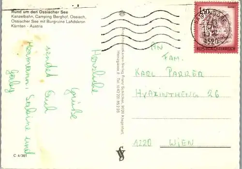 49488 - Kärnten - Ossiachersee , Mehrbildkarte - gelaufen 1977