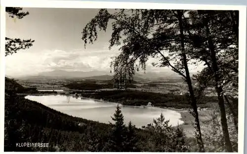 49495 - Kärnten - Klopeinersee , Panorama - gelaufen