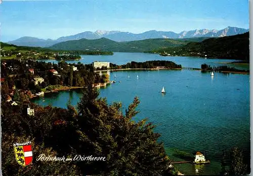 49496 - Kärnten - Pörtschach , am Wörthersee mit Karawanken - gelaufen