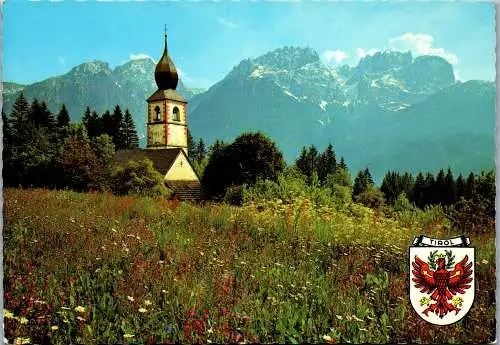 49526 - Tirol - Gödnach , mit Kirche zum Hl. Georg , Lienzer Dolomiten - gelaufen 1982