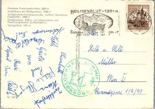 49540 - Kärnten - Großglockner , Hochalpenstraße , Gipfelkreuz , Franz Josefs Höhe , Fuschertörl - gelaufen