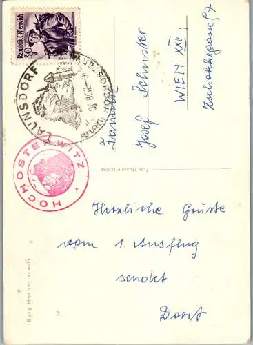 49552 - Kärnten - Launsdorf , Burg Hochosterwitz - gelaufen 1962