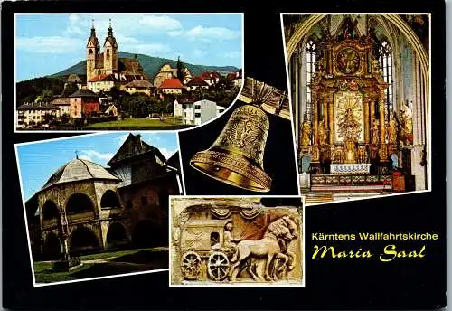 49574 - Kärnten - Maria Saal , Wallfahrtskirche - gelaufen 1983