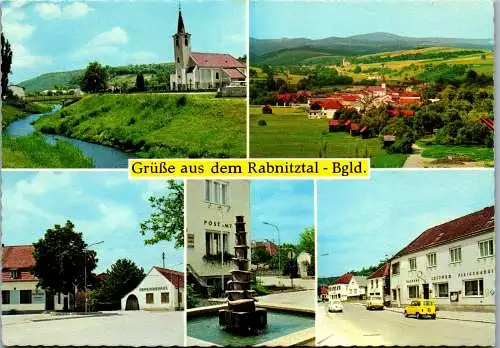 49589 - Burgenland - Rabnitztal , Piringsdorf Unterrabnitz , Oberrabnitz , Gasthof Leitner - gelaufen