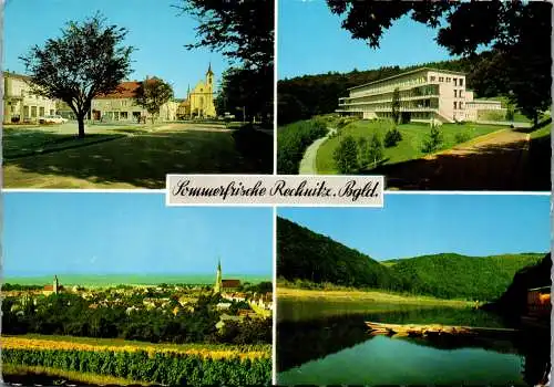 49592 - Burgenland - Rechnitz , Mehrbildkarte - gelaufen 1967