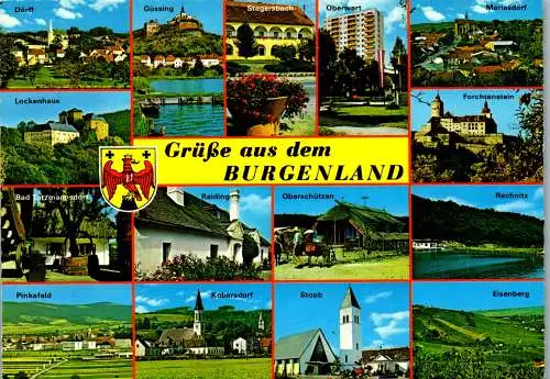 49604 - Burgenland - Lockenhaus , Güssing , Stoob , Eisenberg , Pinkafeld , Oberwart - nicht gelaufen