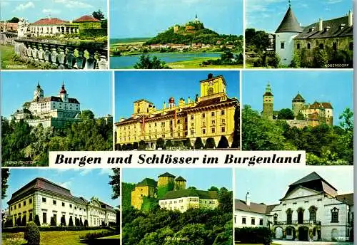 49605 - Burgenland - Burgen und Schlösser , Mehrbildkarte - nicht gelaufen 1979