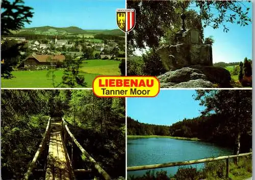 49625 - Oberösterreich - Liebenau , Tanner Moor , Badesee Rubner Teich , Mehrbildkarte - gelaufen 1991