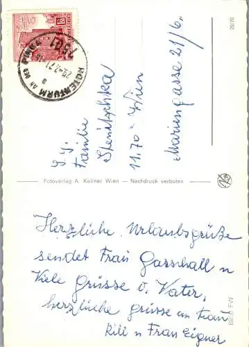 49628 - Burgenland - Gruß aus , Mehrbildkarte - gelaufen 1971