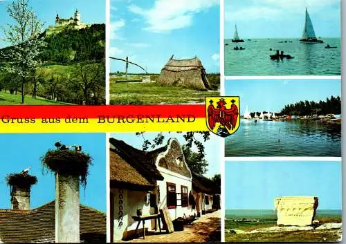 49631 - Burgenland - Motive , Mehrbildkarte - gelaufen 1981