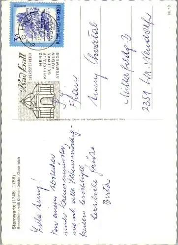 49643 - Oberösterreich - Kremsmünster , Sternwarte , Benediktinerstift - gelaufen 1981