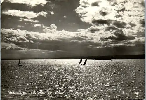 49664 - Burgenland - Neusiedlersee , Das Meer der Wiener - gelaufen 1970