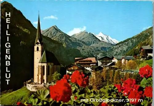 49670 - Kärnten - Heiligenblut , mit Großglockner - gelaufen 1973