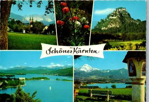 49678 - Kärnten - Motive , Mehrbildkarte - gelaufen 1973